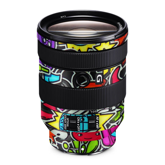 Musical Graffiti Matte Finish Lens Skin