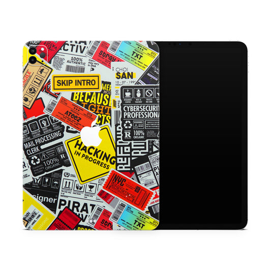 Hacking In Progress Matte Finish Skin For iPad/Tablet