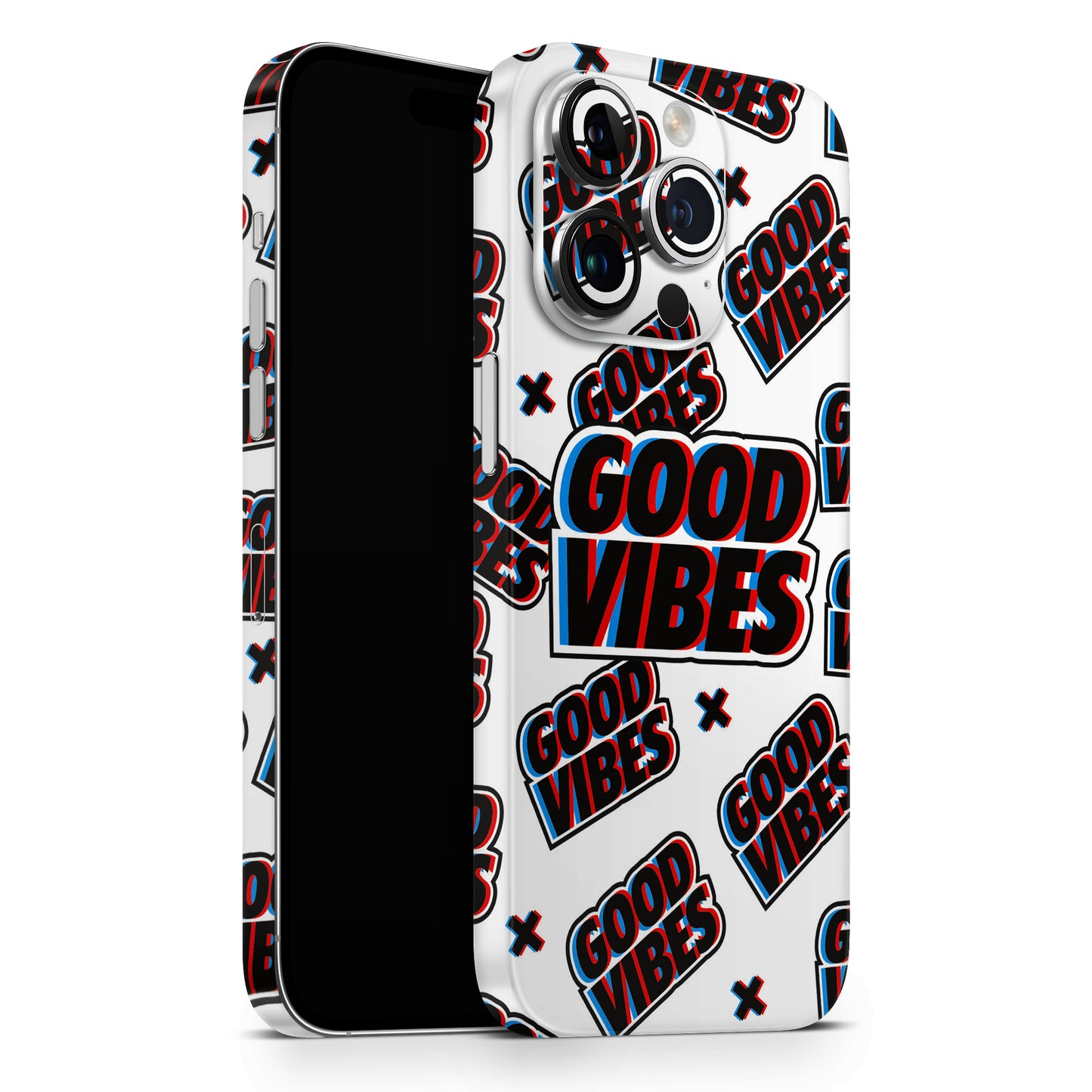 Good Vibes 3D Textured Latest Phone Skin