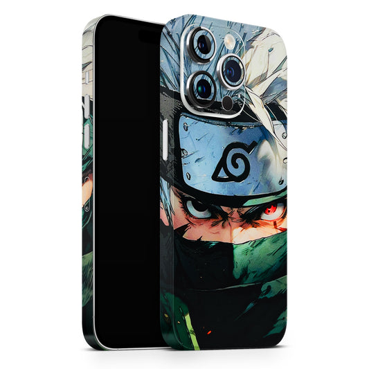 Kakashi Red Eye Focus Textured Phone Skin