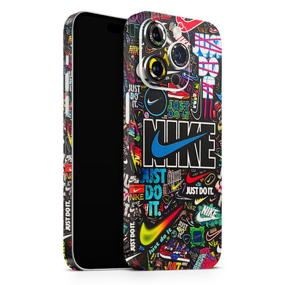 Just Do It Doodles 3D Textured Phone Skin - Skinly