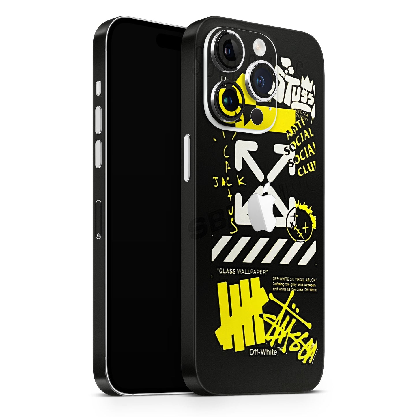 Anti Social Graffiti  3D Textured Phone Skin