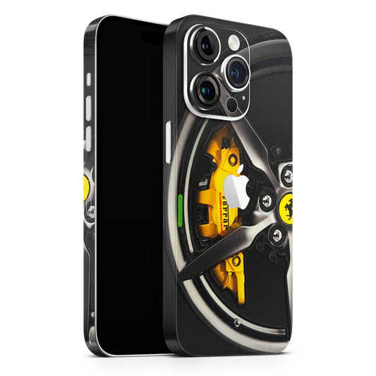 Ferrari Wheel Alloy 3D Embossed Phone Skin - Skinly