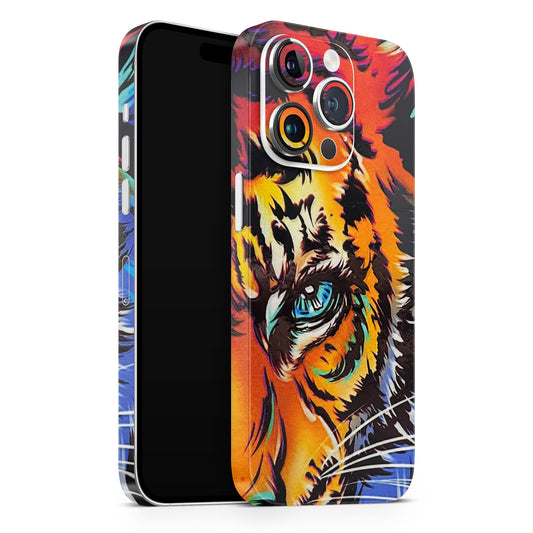 Angry Tiger 3D Textured Phone Skin - Skinly