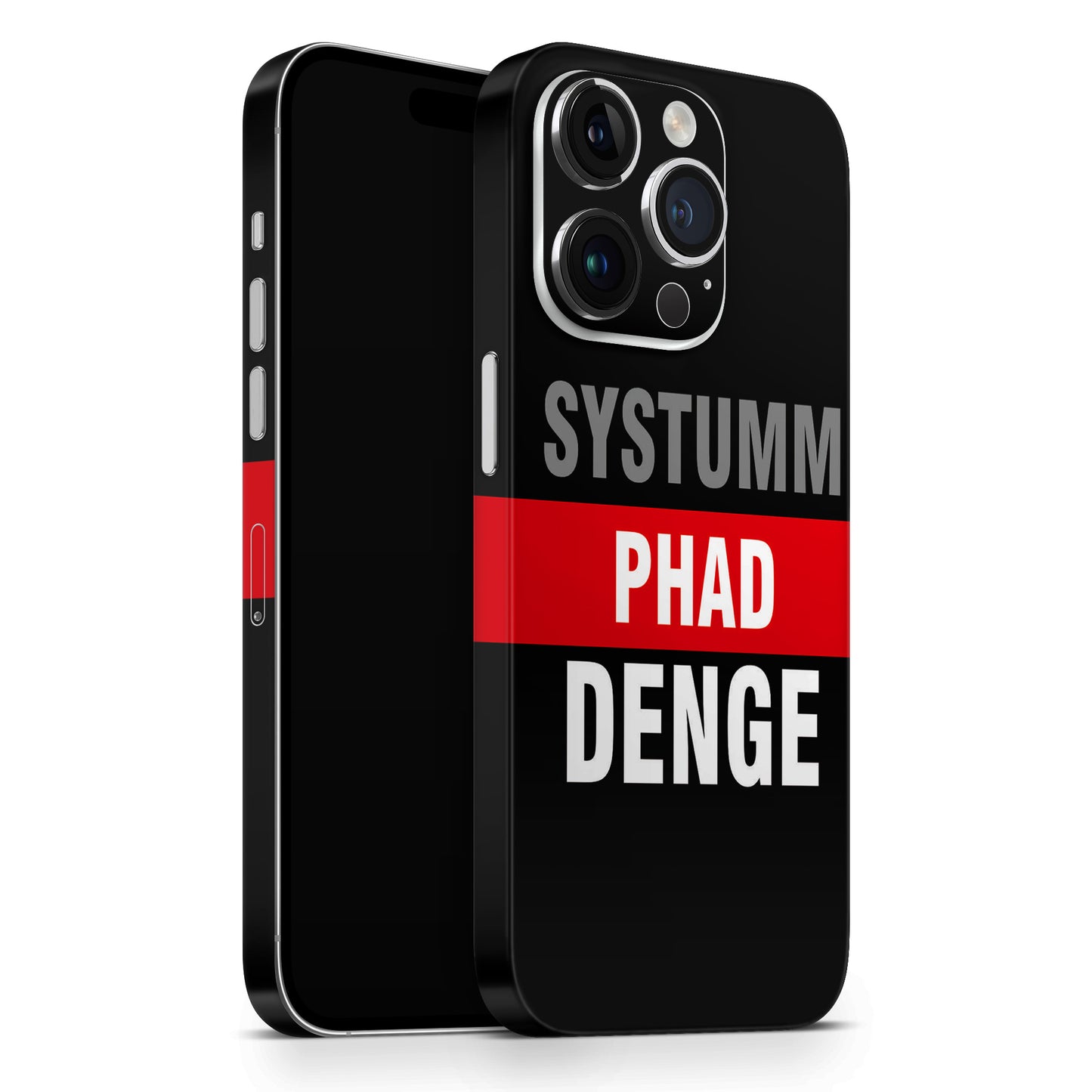 Systumm Phad Denge 3D Textured Latest Phone Skin