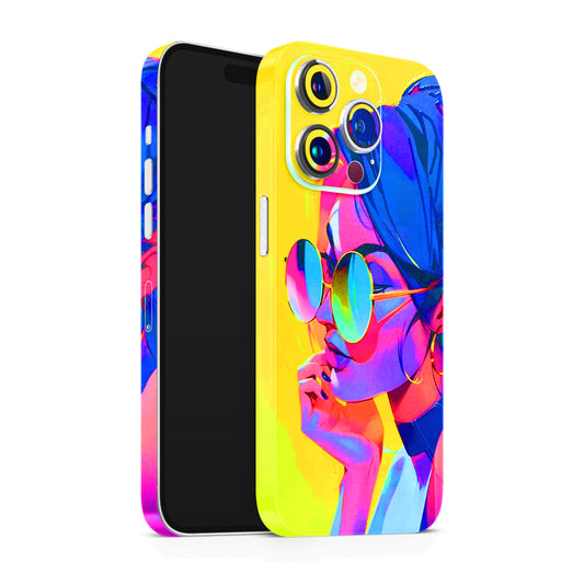 Bold Stylish Girl 3D Finish Phone Skin