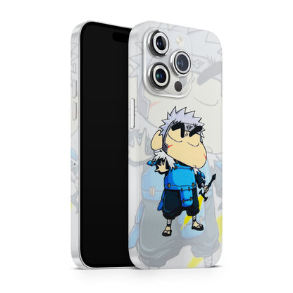 Angry Young Shinchan 3D Finish Phone Skin