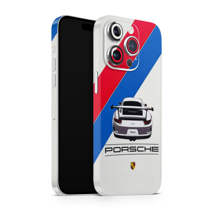 Porche Car Sober Logo 3D Finish Phone Skin