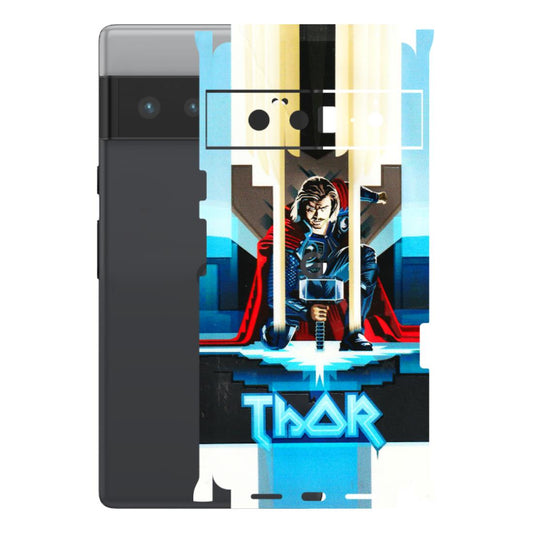 Google Pixel Phone Skins (All Models) - Thor - 3D Embossed Finish (L-137) Google Pixel 6 PRO