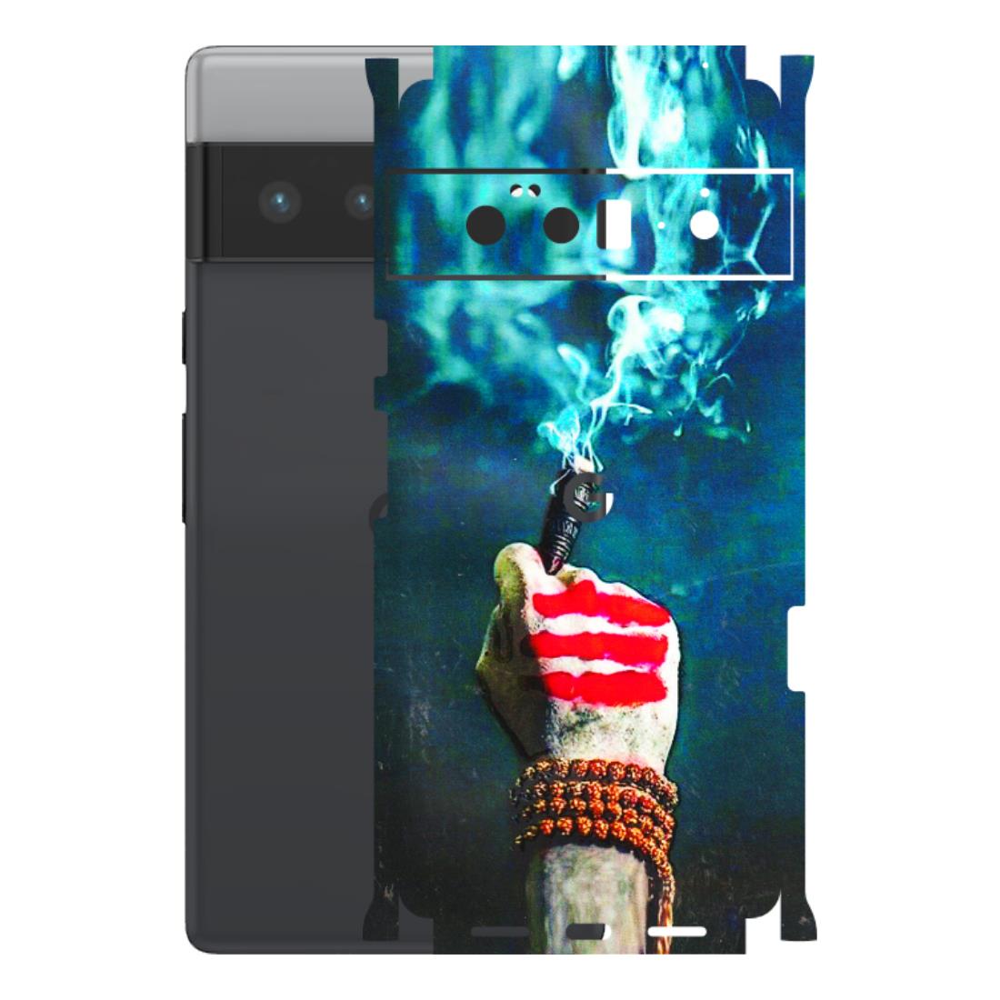 Google Pixel Phone Skins (All Models) - Mahadev Bhakt - 3D Embossed Finish (L-146) Google Pixel 6 PRO