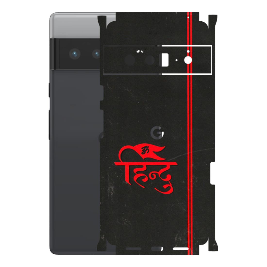 Google Pixel Phone Skins (All Models) - Hindu Black - 3D Embossed Finish (L-153) Google Pixel 6 PRO