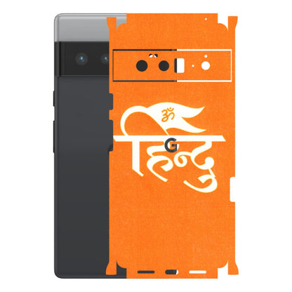 Google Pixel Phone Skins (All Models) - Hindu Kesari - 3D Embossed Finish (L-154) Google Pixel 6 PRO