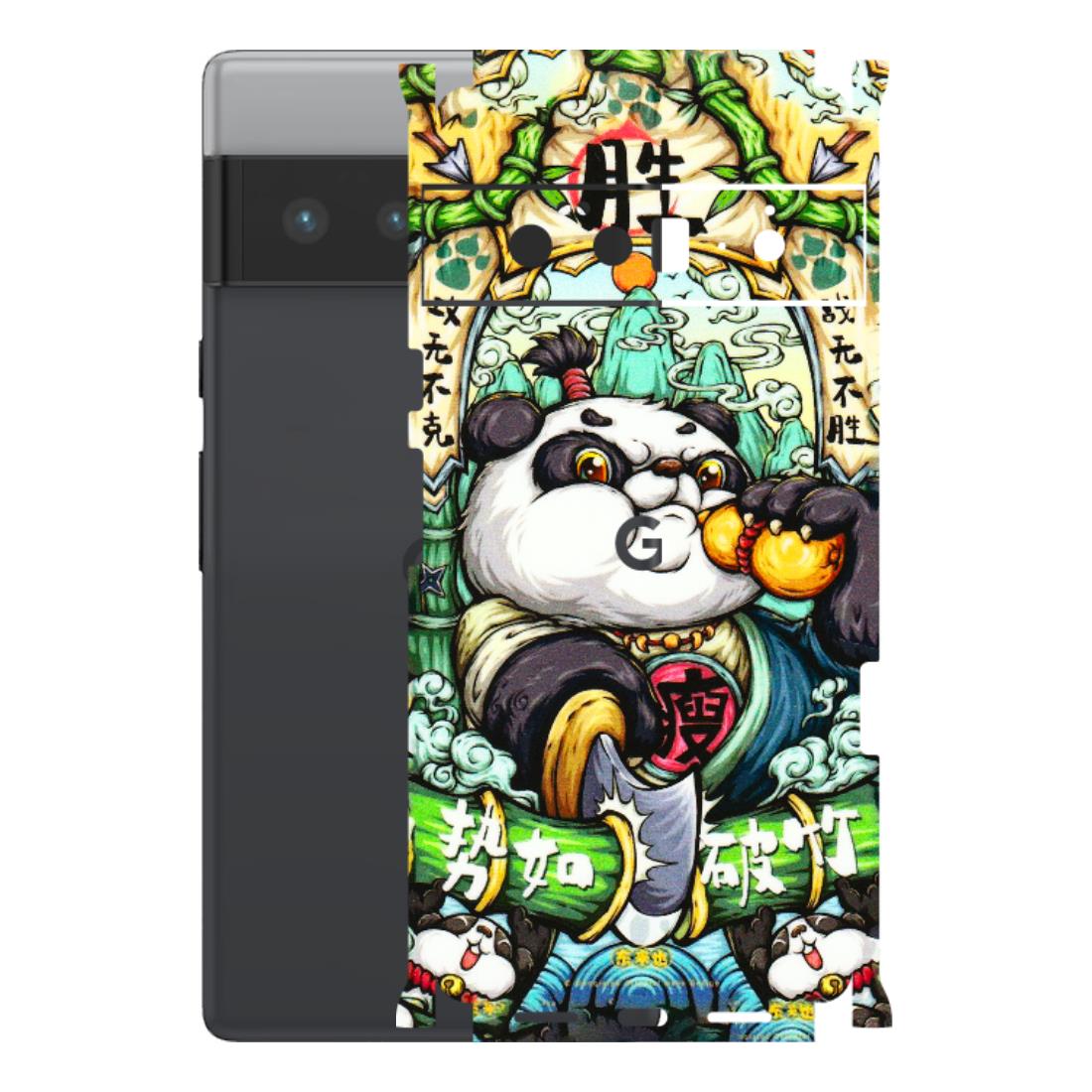 Google Pixel Phone Skins (All Models) - Royal Rich Panda - 3D Embossed Finish (L-170) Google Pixel 6 PRO