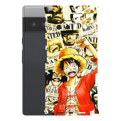 Google Pixel Phone Skins (All Models) - Luffy Anime - 3D Embossed Finish (L-177) Google Pixel 6 PRO