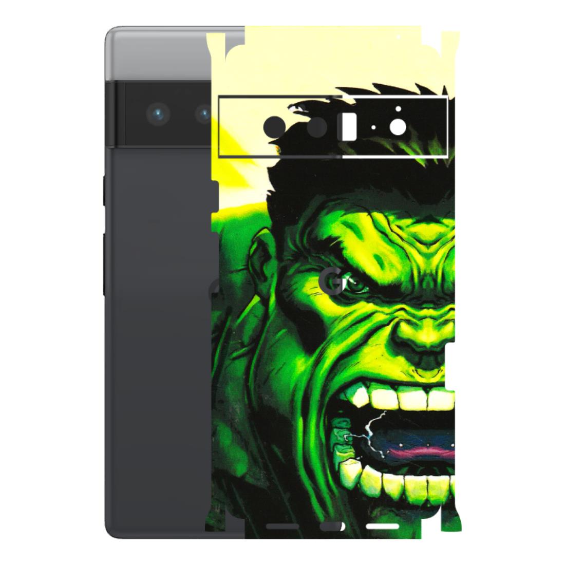 Google Pixel Phone Skins (All Models) - Hulk - 3D Embossed Finish (L-180) Google Pixel 6 PRO