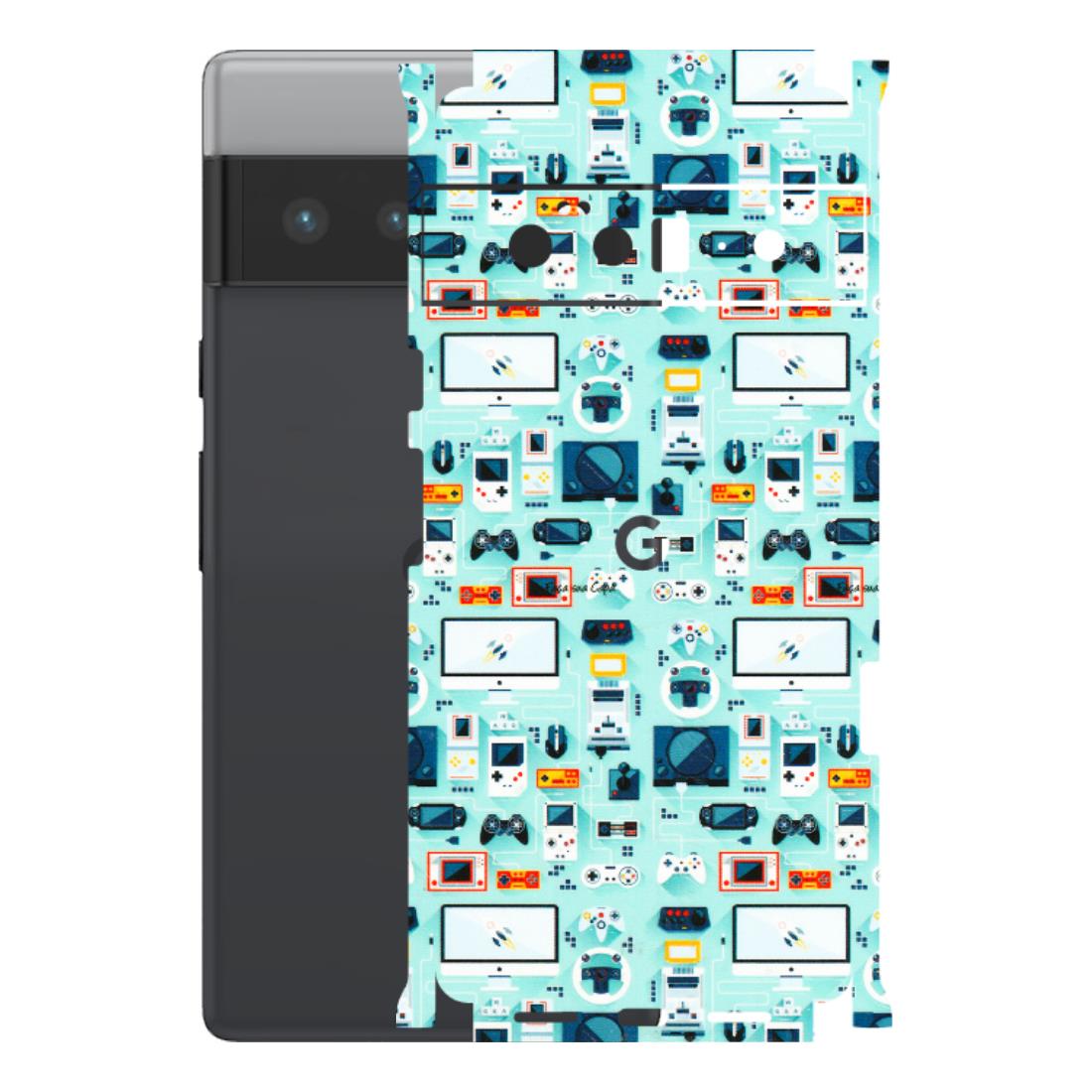 Google Pixel Phone Skins (All Models) - Gadgets Doodle - 3D Embossed Finish (L-184) Google Pixel 6 PRO