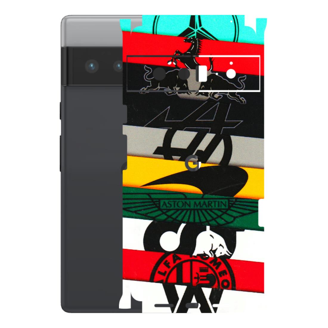 Google Pixel Phone Skins (All Models) - Multi Designer Brands - 3D Embossed Finish (L-187) Google Pixel 6 PRO