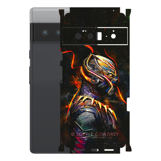 Google Pixel Phone Skins (All Models) - Black Panther - 3D Embossed Finish (L-190) Google Pixel 6 PRO