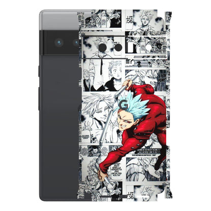 Google Pixel Phone Skins (All Models) - Anime Comic - 3D Embossed Finish (L-192) Google Pixel 6 PRO