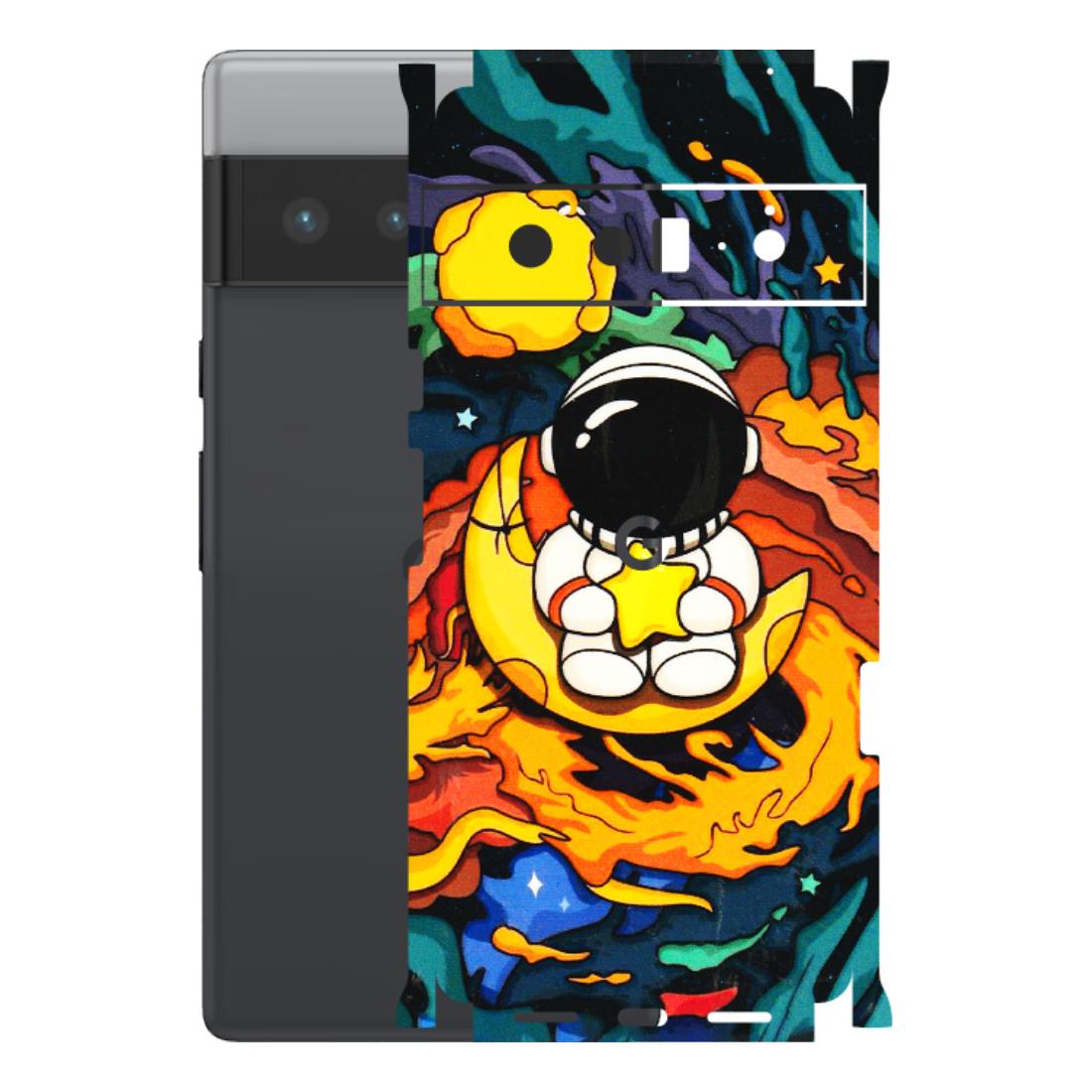 Google Pixel Phone Skins (All Models) - Baby Astronaut - 3D Embossed Finish (L-197) Google Pixel 6 PRO