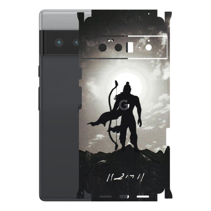 Google Pixel Phone Skins (All Models) - Jai Siya Ram - 3D Embossed Finish (L-200) Google Pixel 6 PRO