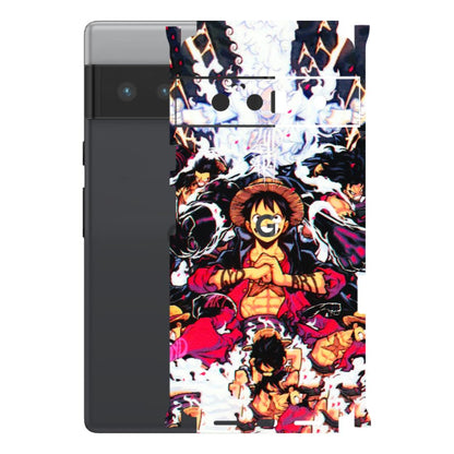 Google Pixel Phone Skins (All Models) - Luffy Anime Character - 3D Embossed Finish (L-203) Google Pixel 6 PRO