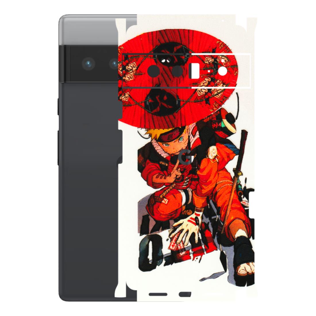 Google Pixel Phone Skins (All Models) - Naruto - 3D Embossed Finish (L-208) Google Pixel 6 PRO