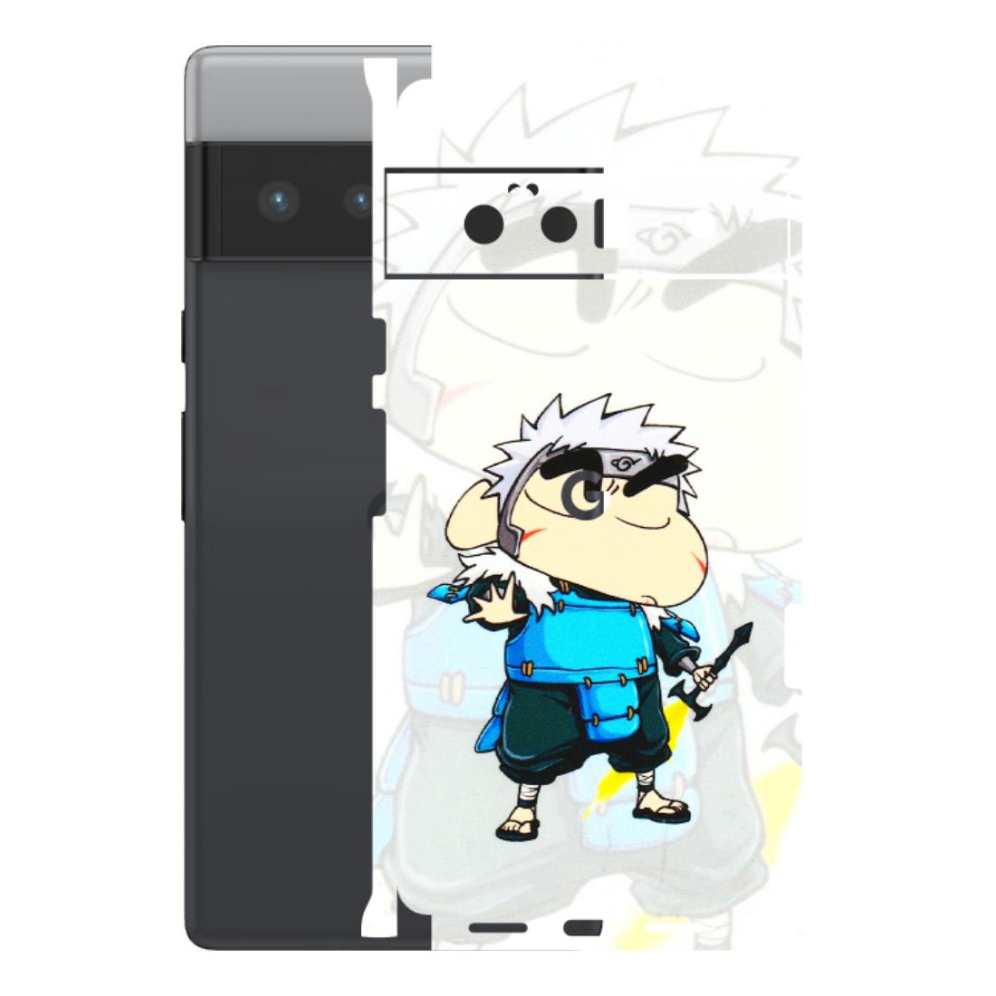 Google Pixel Phone Skins (All Models) - Angry Young Shinchan - 3D Embossed Finish (L-226) Google Pixel 6 PRO