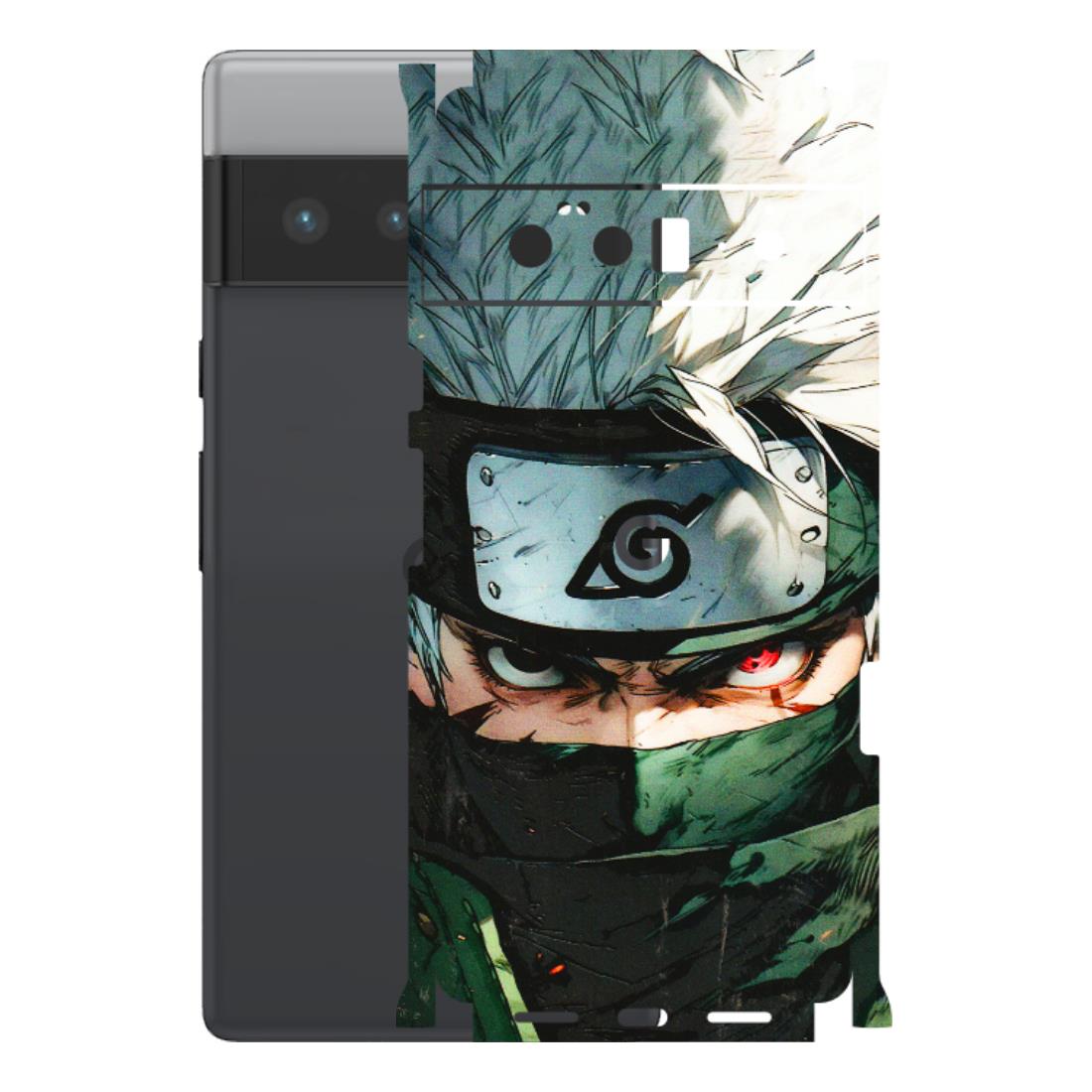 Google Pixel Phone Skins (All Models) - Kakashi Red Eye Focus - 3D Embossed Finish (L-227) Google Pixel 6 PRO