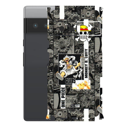 Google Pixel Phone Skins (All Models) - Cuffy Anime MonkeyCamic - 3D Embossed Finish (L-242) Google Pixel 6 PRO