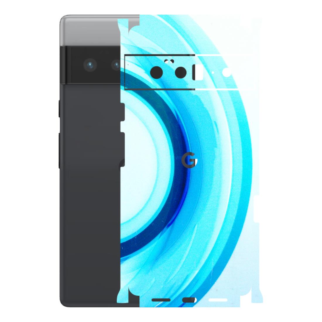 Google Pixel Phone Skins (All Models) - The Blue Curve - 3D Embossed Finish (L-244) Google Pixel 6 PRO