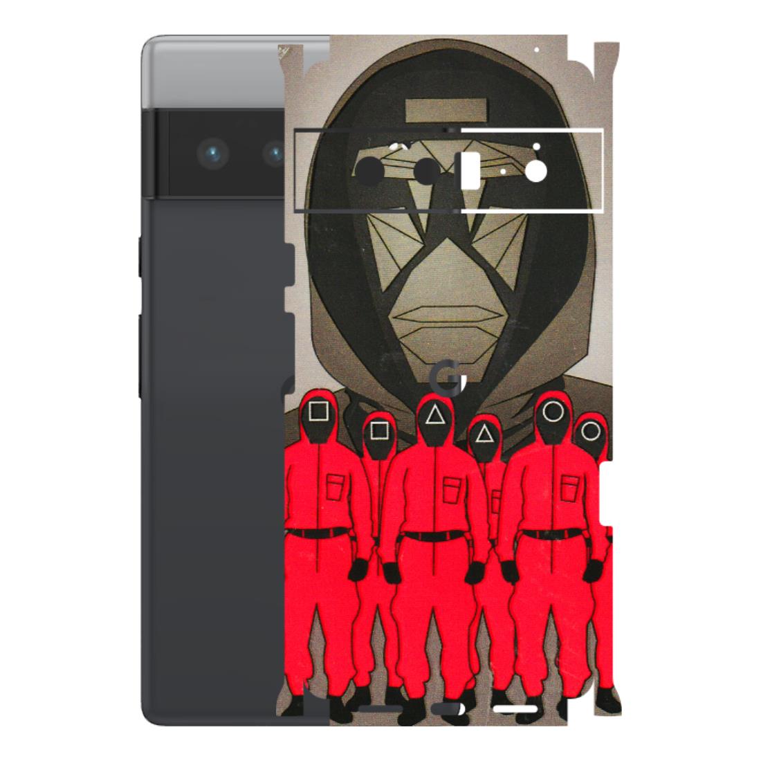 Google Pixel Phone Skins (All Models) - Squid Game Hero - 3D Embossed Finish (L-245) Google Pixel 6 PRO
