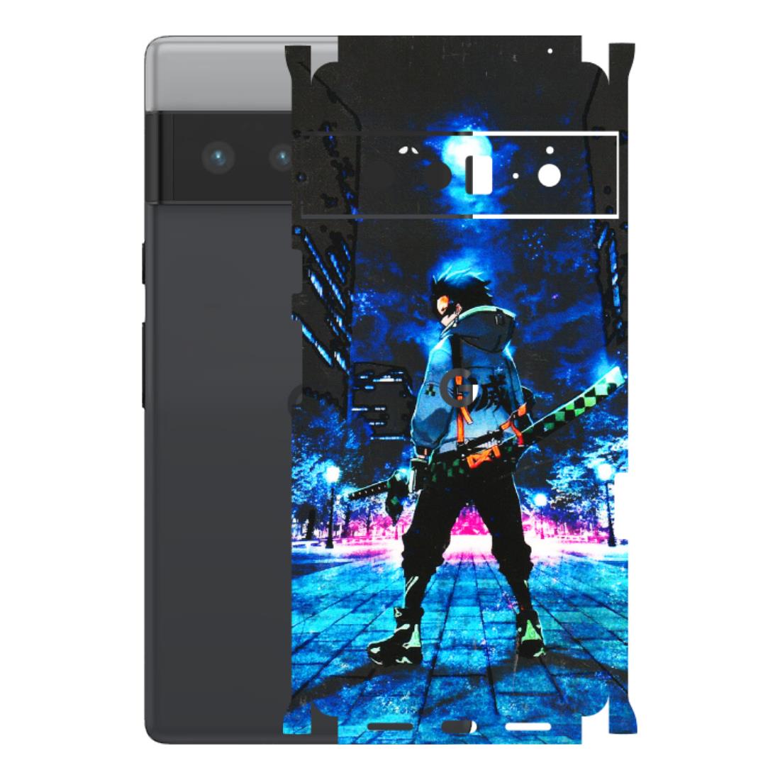 Google Pixel Phone Skins (All Models) - Demon Slayer Sword - 3D Embossed Finish (L-247) Google Pixel 6 PRO