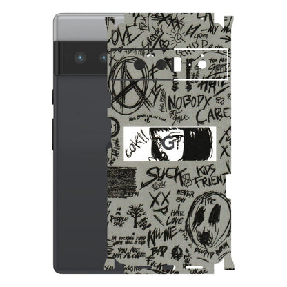 Google Pixel Phone Skins (All Models) - Never Have Love Anime - 3D Embossed Finish (L-260) Google Pixel 6 PRO