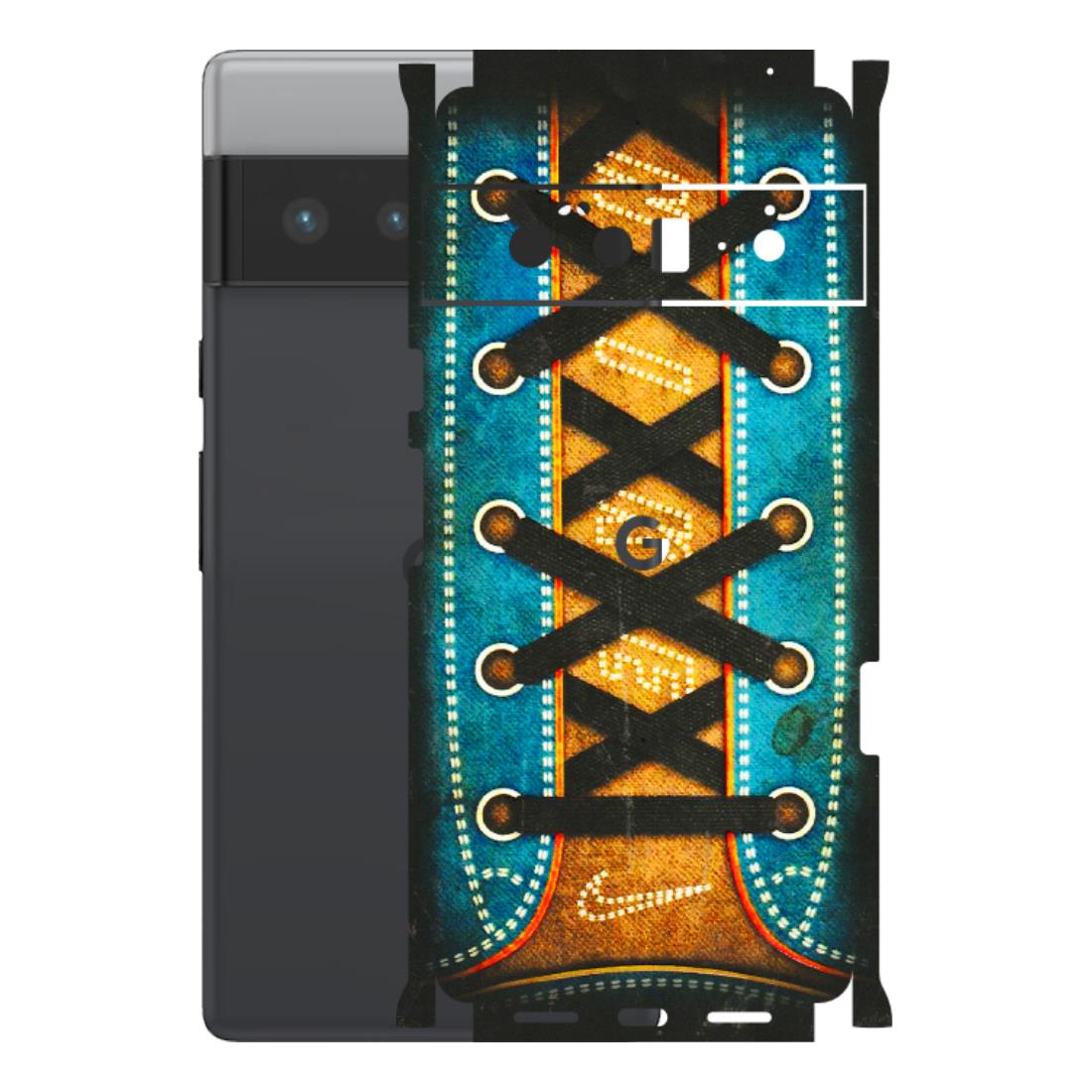 Google Pixel Phone Skins (All Models) - Sneakers Lover Nike - 3D Embossed Finish (L-262) Google Pixel 6 PRO