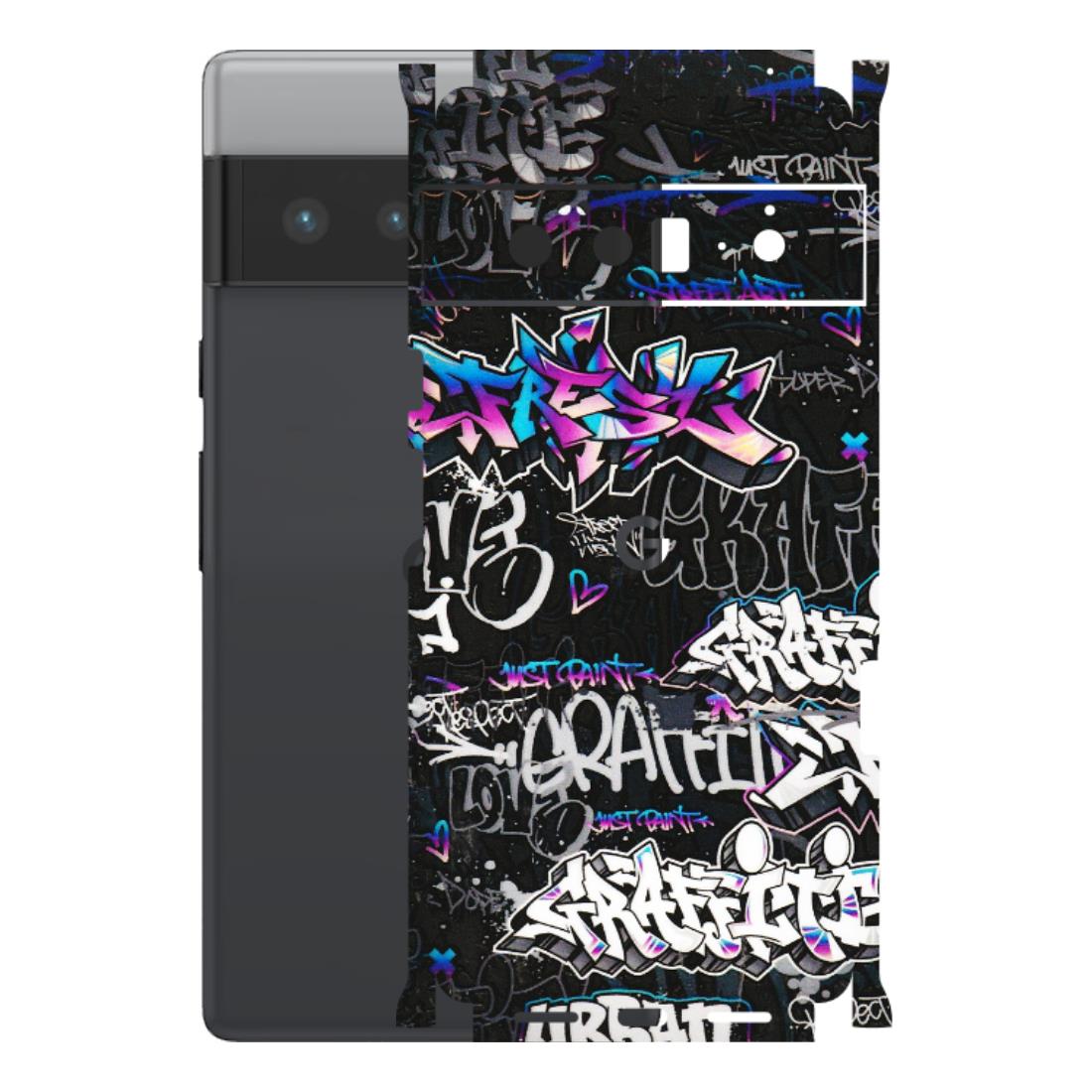 Google Pixel Phone Skins (All Models) - Graffiti Killer - 3D Embossed Finish (L-274) Google Pixel 6 PRO