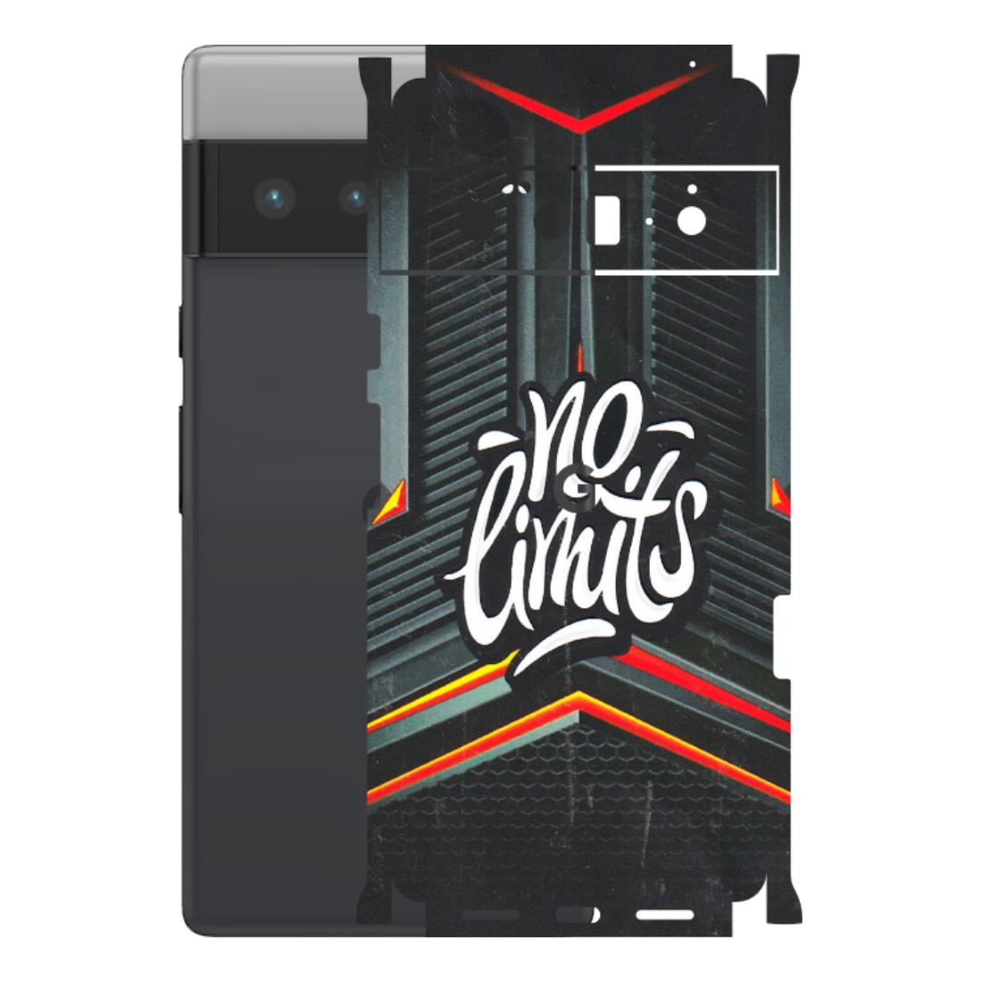 Google Pixel Phone Skins (All Models) - No Limits - 3D Embossed Finish (L-286) Google Pixel 6 PRO