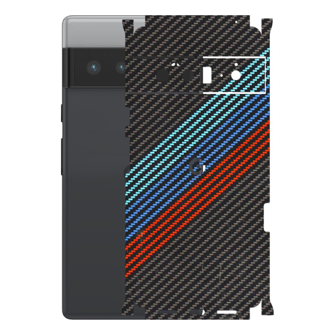 Google Pixel Phone Skins (All Models) - Carbon BM - 3D Embossed Finish (L-302) Google Pixel 6 PRO