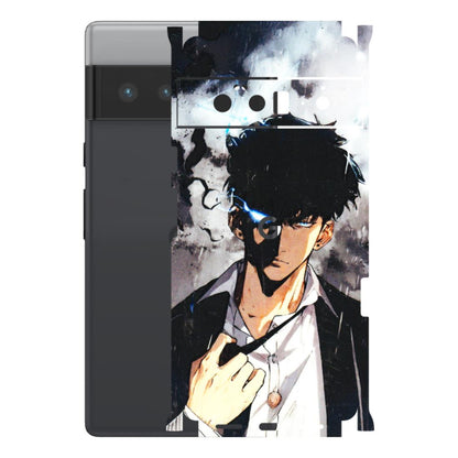 Google Pixel Phone Skins (All Models) - Sung Jinwoo Manhwa Anime - 3D Embossed Finish (L-328) Google Pixel 6 PRO