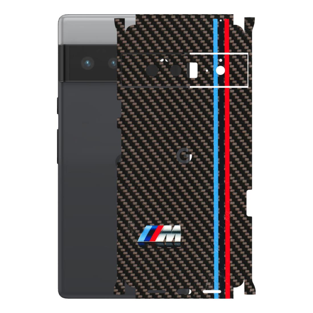 Google Pixel Phone Skins (All Models) - BM Carbon Fiber Feels - 3D Embossed Finish (L-38) Google Pixel 6 PRO