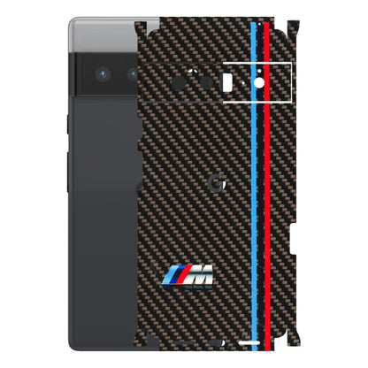 Google Pixel Phone Skins (All Models) - BM Carbon Fiber Feels - 3D Embossed Finish (L-38) Google Pixel 6 PRO