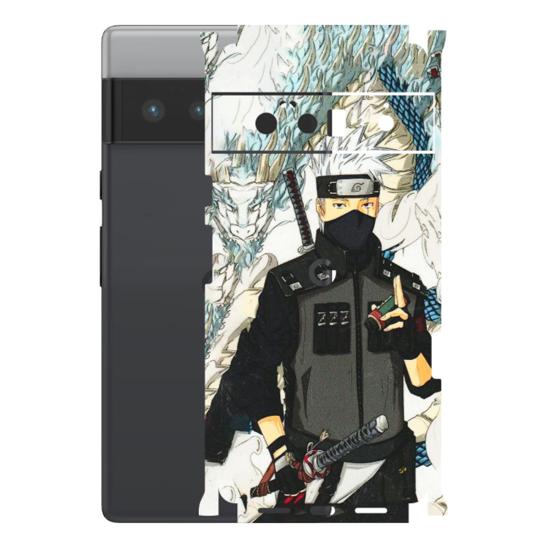 Google Pixel Phone Skins (All Models) - Kakashi Hatake Naruto Anime - 3D Embossed Finish (L-46) Google Pixel 6 PRO