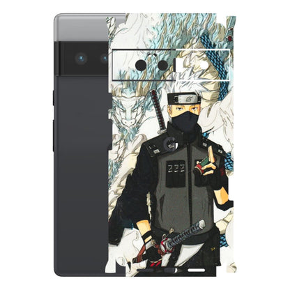 Google Pixel Phone Skins (All Models) - Kakashi Hatake Naruto Anime - 3D Embossed Finish (L-46) Google Pixel 6 PRO