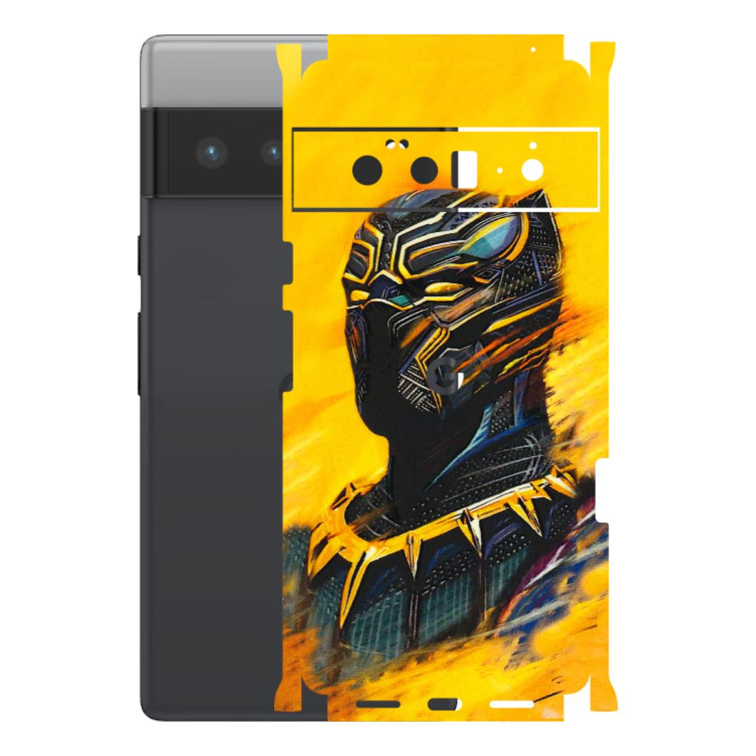 Google Pixel Phone Skins (All Models) - Yellow Panther - 3D Embossed Finish (L-54) Google Pixel 6 PRO