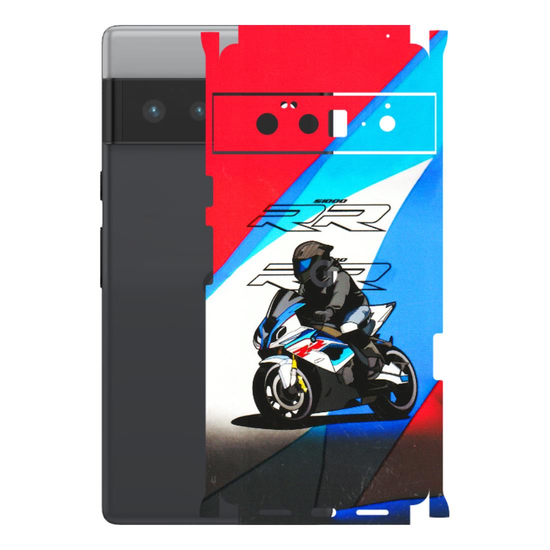 Google Pixel Phone Skins (All Models) - Bikers Love - 3D Embossed Finish (L-58) Google Pixel 6 PRO