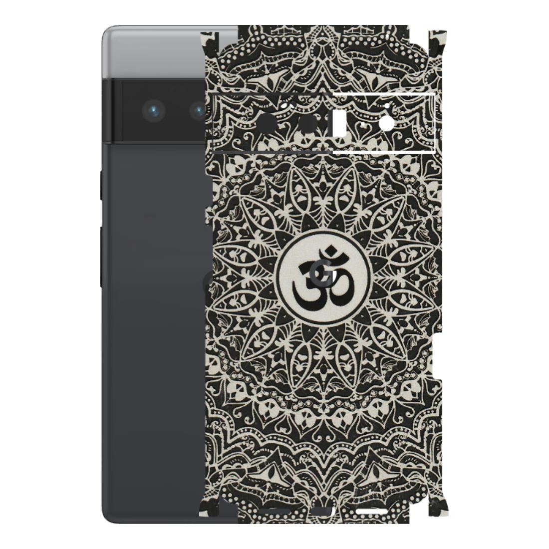 Google Pixel Phone Skins (All Models) - Aum Elegant Mandala - 3D Embossed Finish (L-62) Google Pixel 6 PRO