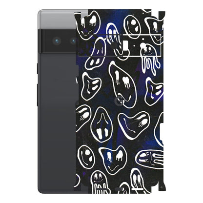 Google Pixel Phone Skins (All Models) - Distorted Smileys - 3D Embossed Finish (L-92) Google Pixel 6 PRO