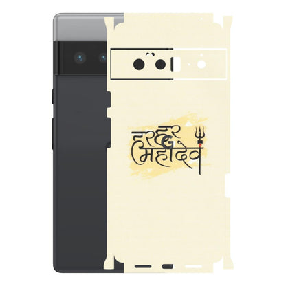 Google Pixel Phone Skins (All Models) - Har Har Mahadev - Matte Finish (M-10) Google Pixel 6 PRO