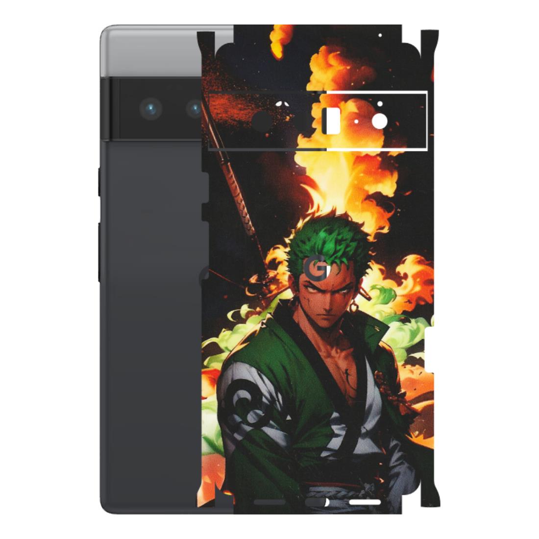 Google Pixel Phone Skins (All Models) - Roronoa Zoro - Matte Finish (M-102) Google Pixel 6 PRO