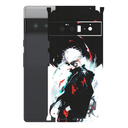 Google Pixel Phone Skins (All Models) - Gojo Powerful Charater Kaisen Anime - Matte Finish (M-144) Google Pixel 6 PRO